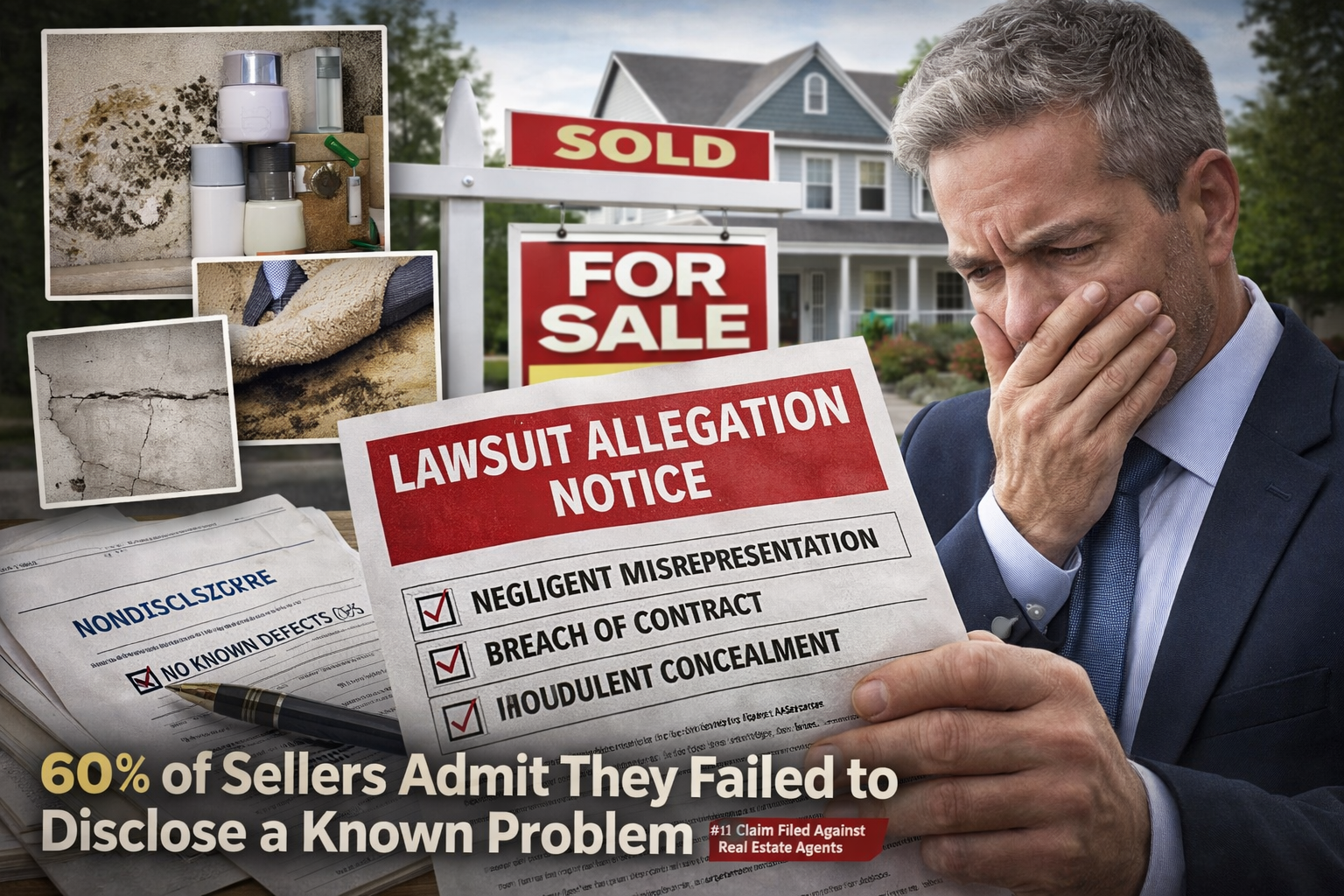 The Seller Non-Disclosure Epidemic: Why It's the #1 Claim Against Agents